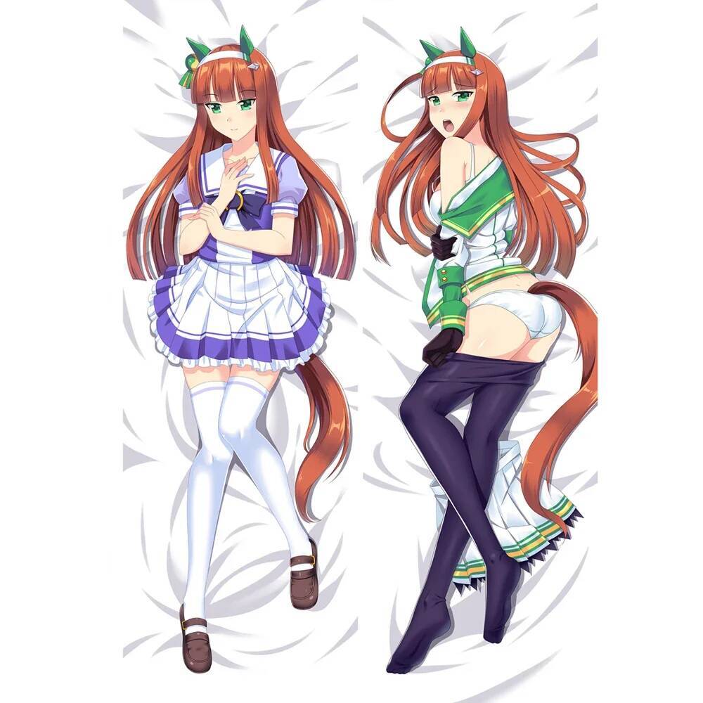 Throw Pillow - Anime joli Derby Silence Suzuka Dakimakura