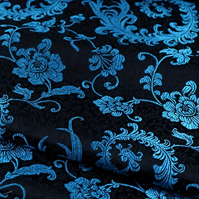 Curtain Curtain - Tissu brocart 3D queue de phénix