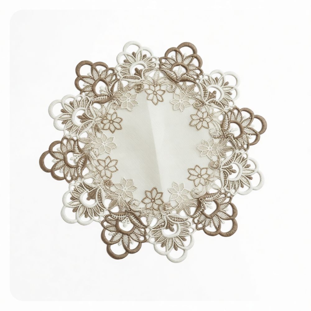 Table Runner - Napperon en dentelle soluble dans l'eau