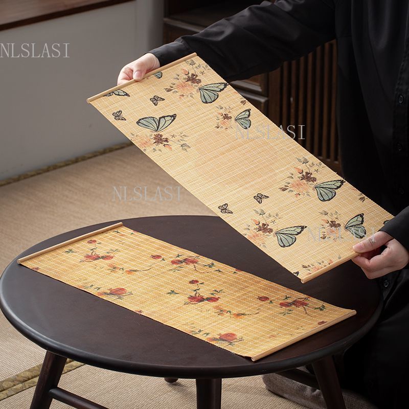 Chemin de table en bambou, mot - Table Runner avis et prix