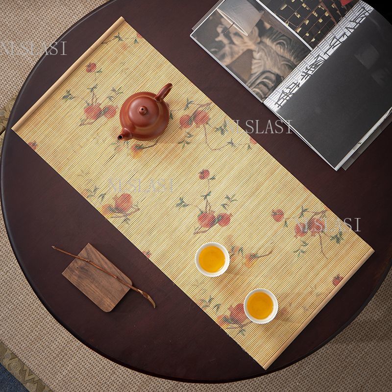 Chemin de table en bambou, mot - Table Runner avis et prix