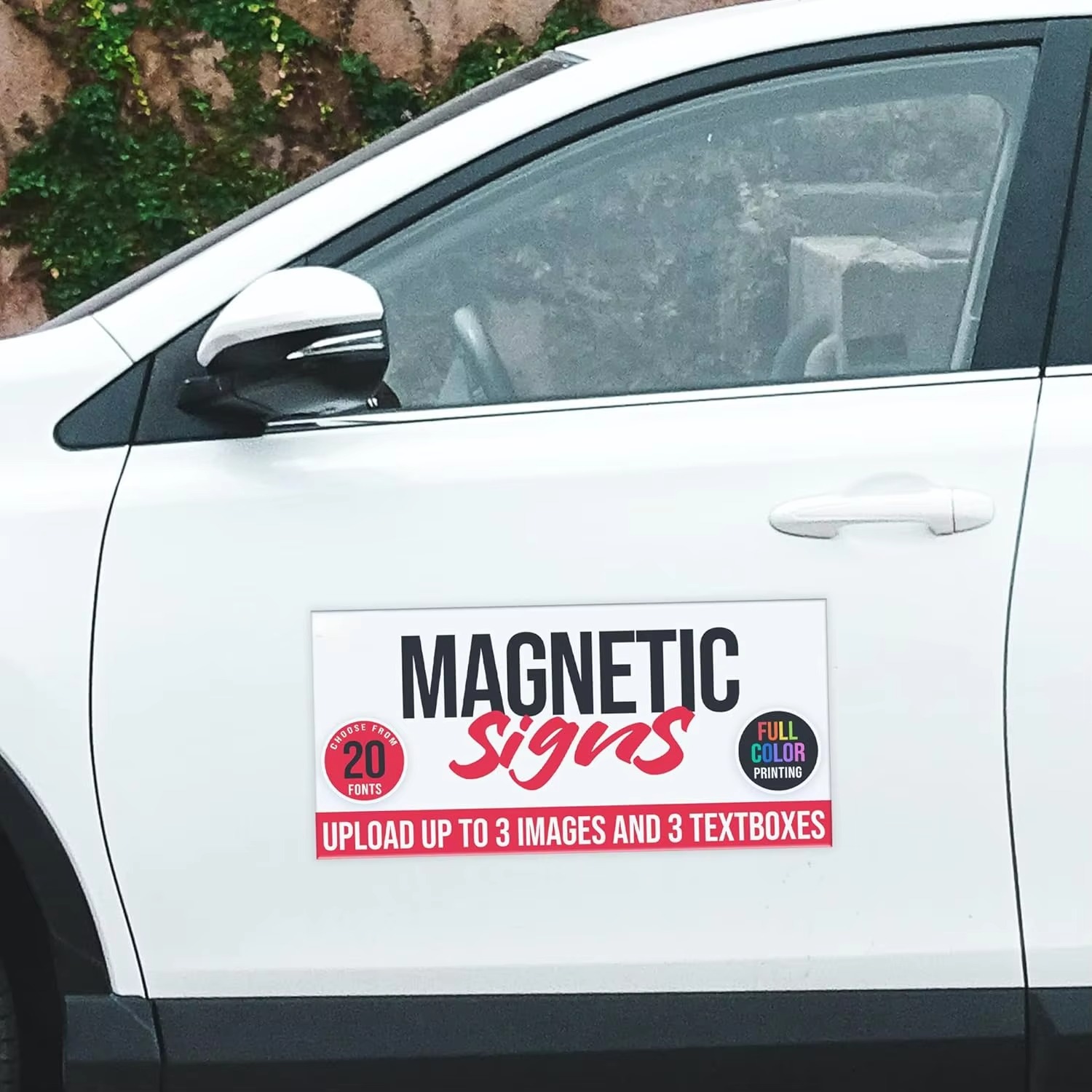 Enseigne magnétique de voiture - Wall Sticker avis et prix