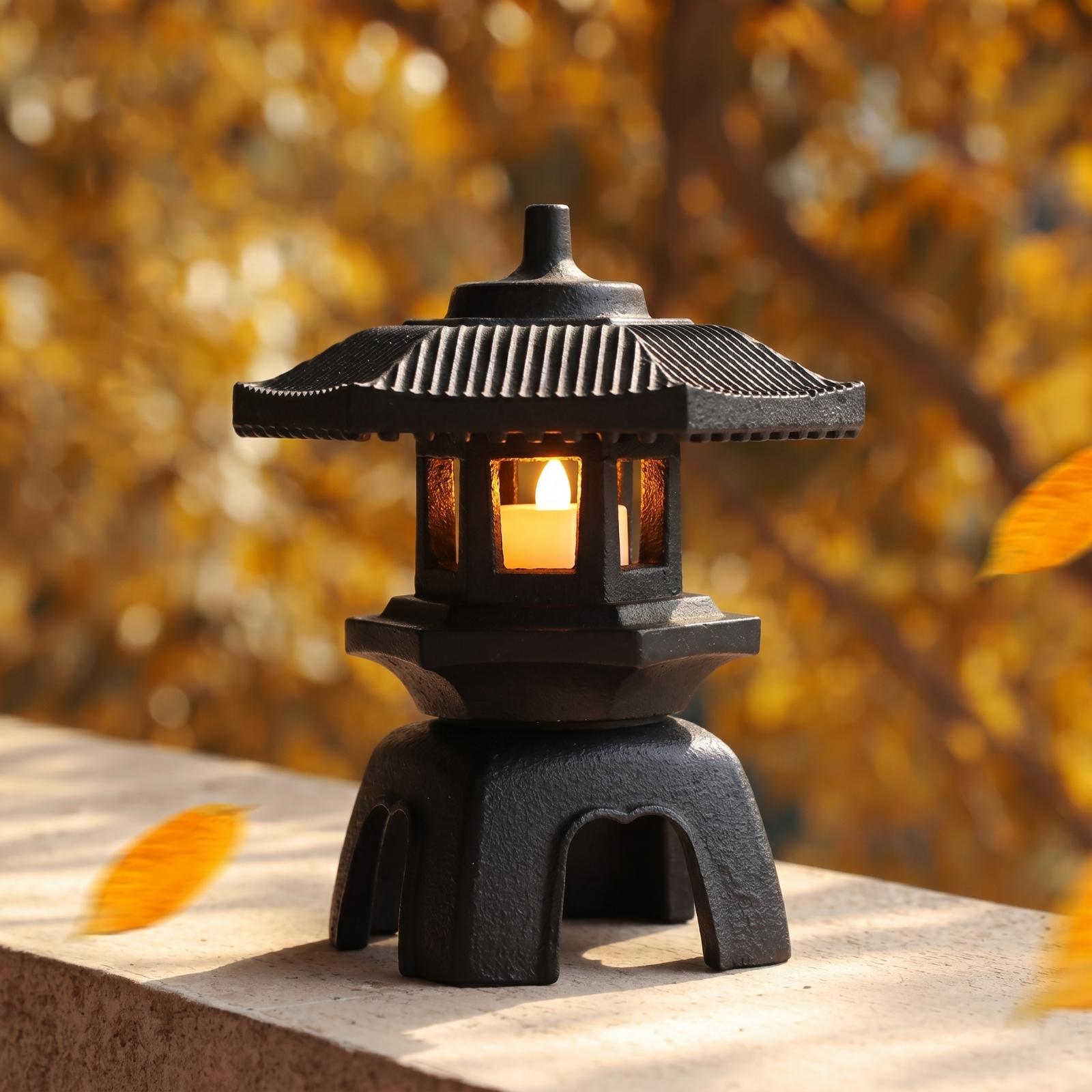 Lanterne en fonte ajourée, por - Candle Holder Decor avis et prix