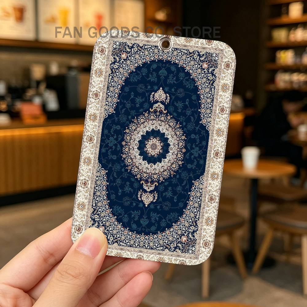 Porte-cartes en cuir PU motif  - Area Rug avis et prix