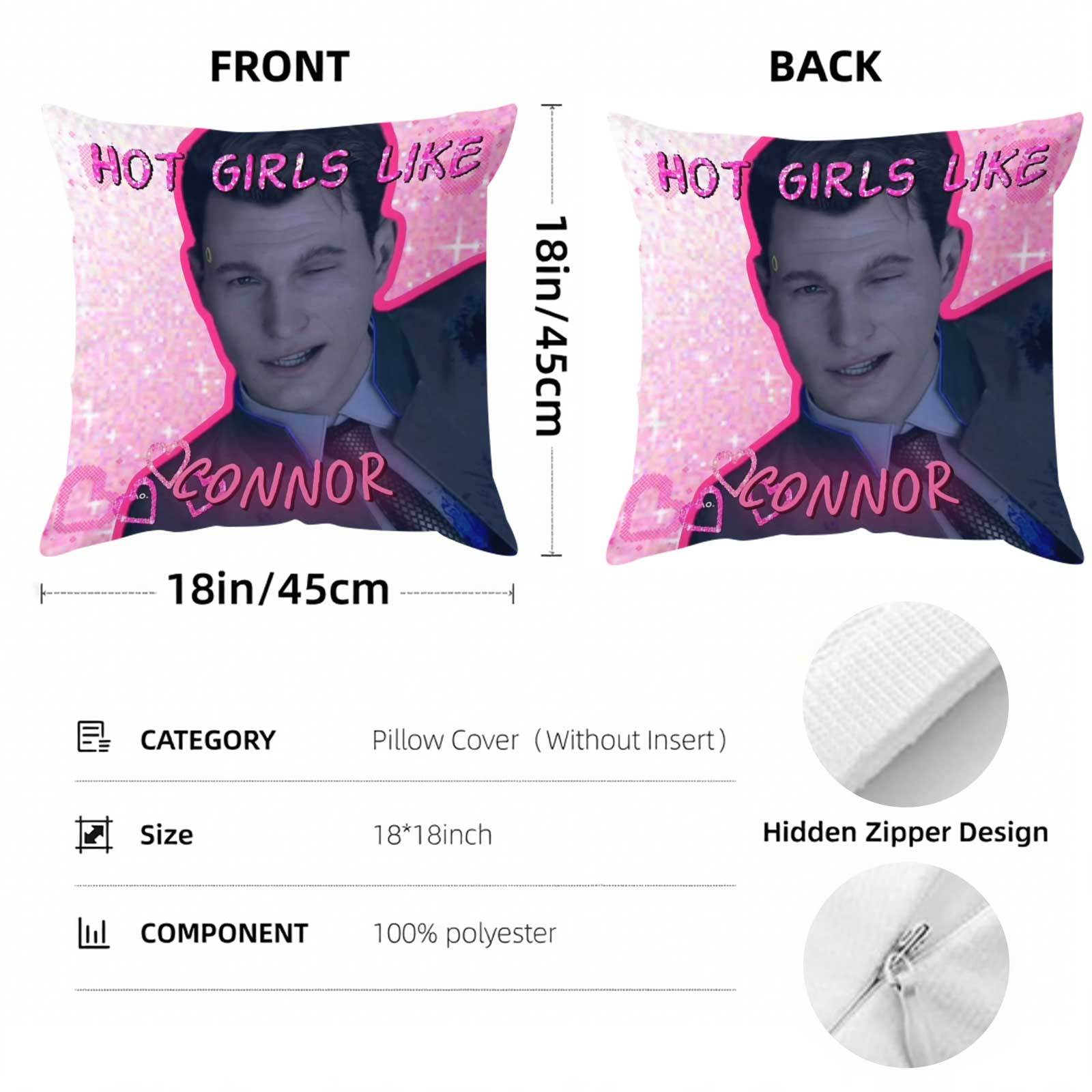 Housse de coussin carrée perso - Throw Pillow avis et prix