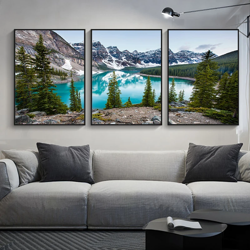 Affiche en toile de paysage de - Abstract Canvas Set avis et prix