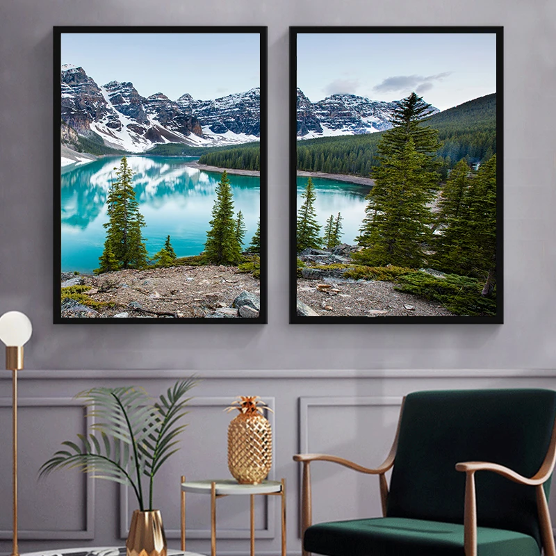 Affiche en toile de paysage de - Abstract Canvas Set avis et prix
