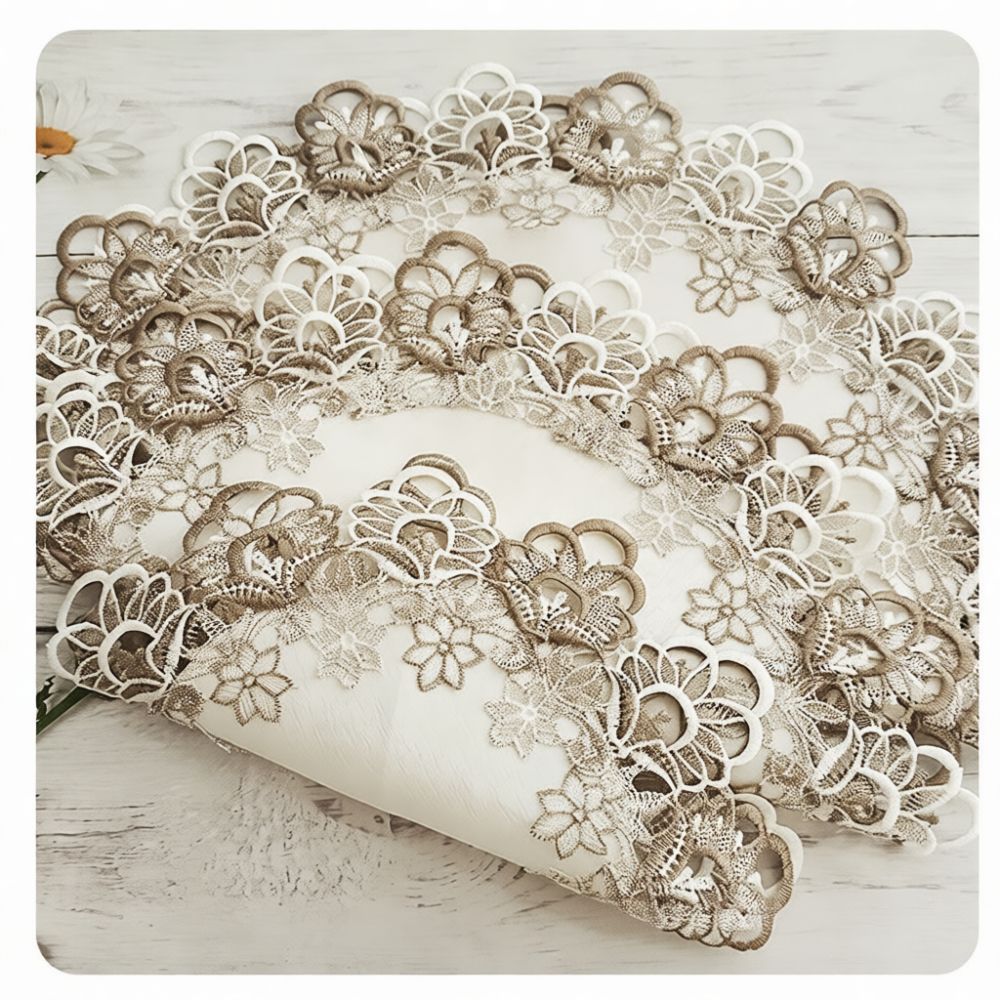 Tapis de table rond en dentell - Table Runner avis et prix