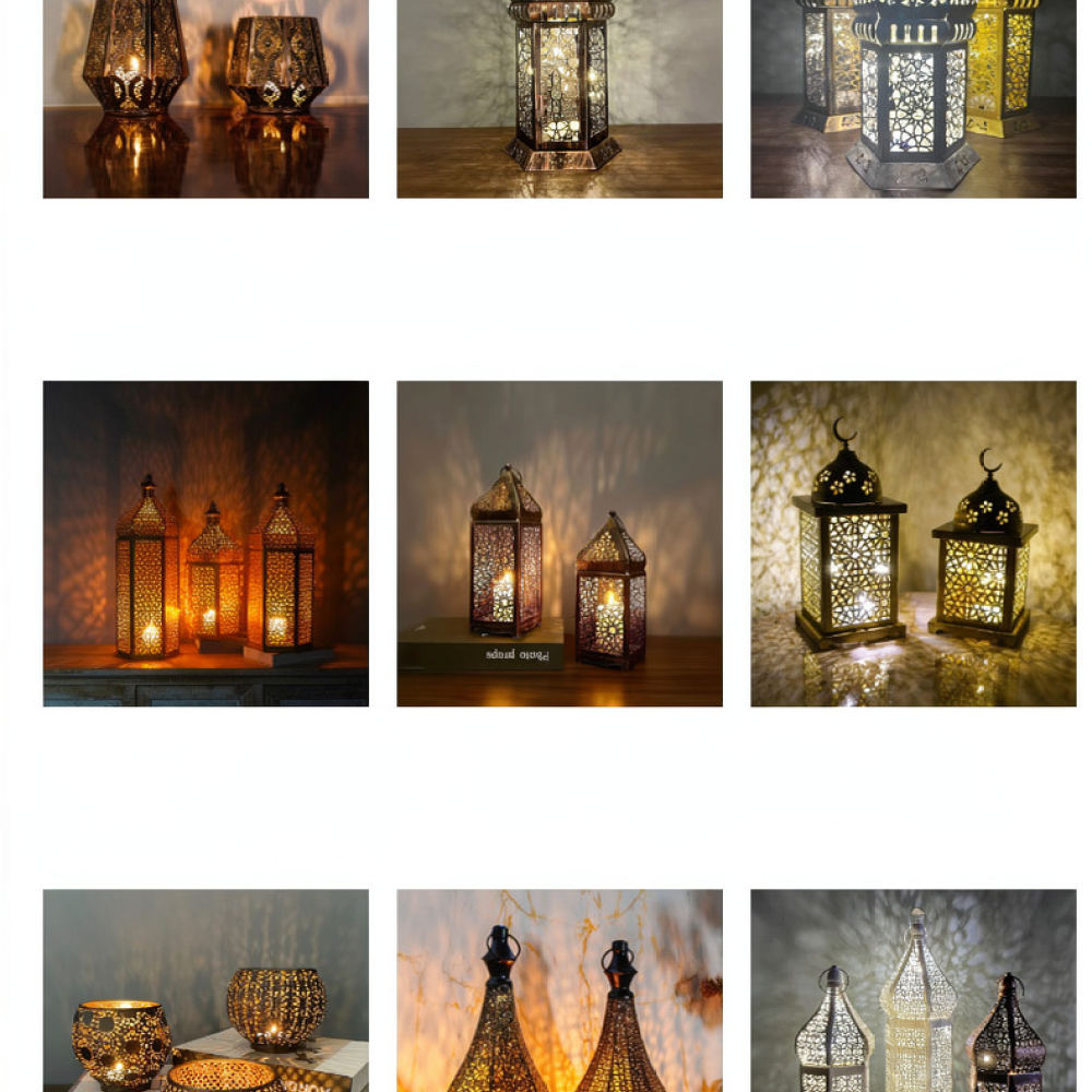 Lanterne à bougie en fer de st - Candle Holder Decor avis et prix