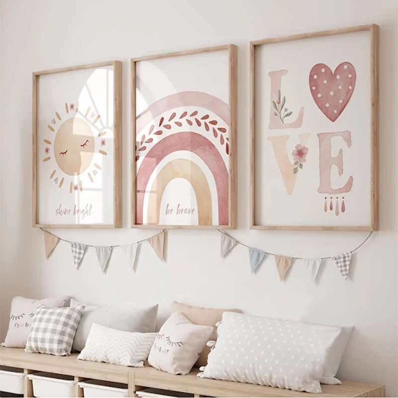 Ensemble de 3 tableaux sur toi - Abstract Canvas Set avis et prix