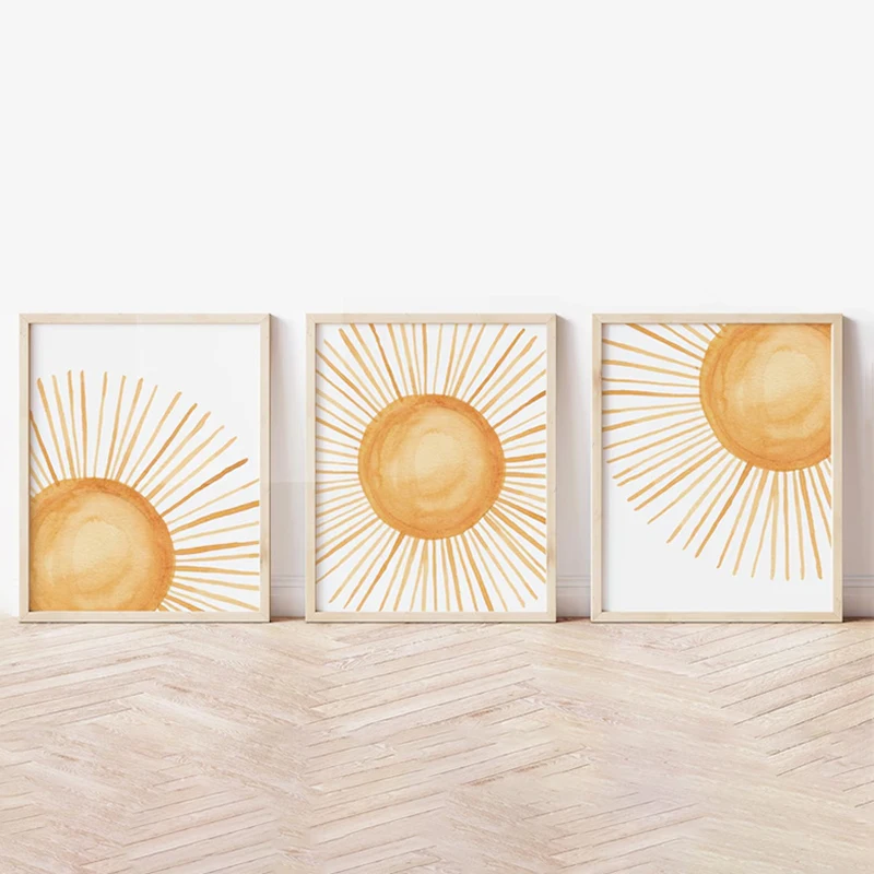 Ensemble de 3 tableaux sur toi - Abstract Canvas Set avis et prix