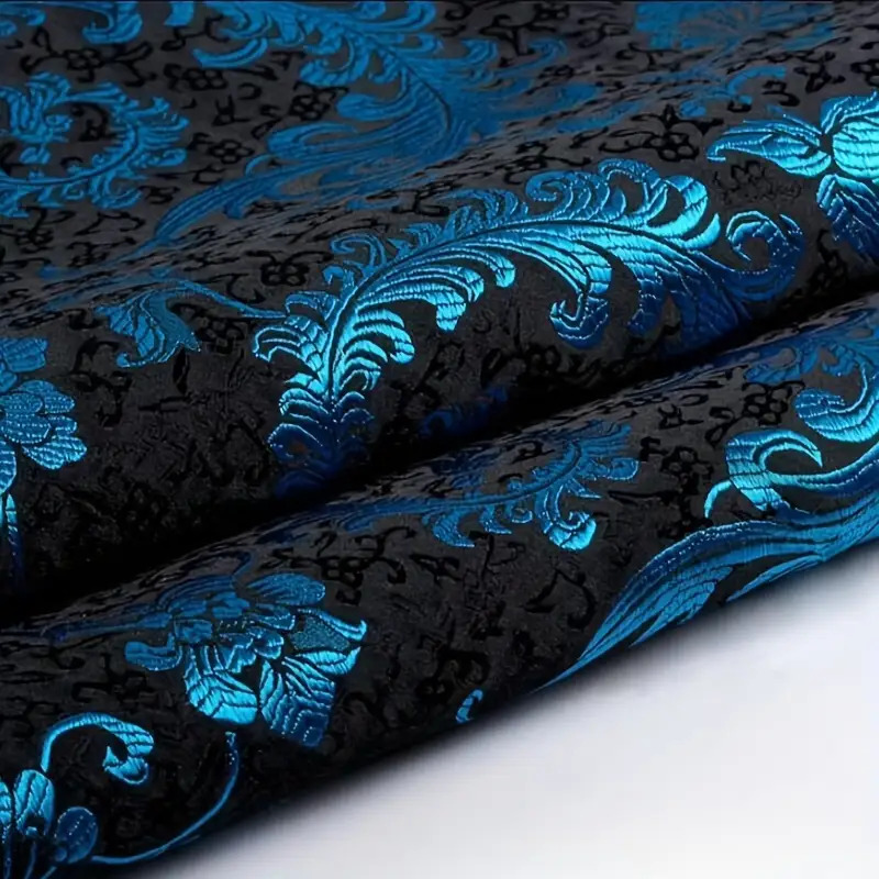 Tissu brocart 3D queue de phén - Curtain Curtain avis et prix