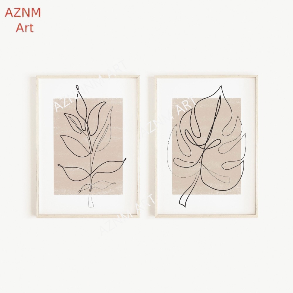 Ensemble d'impression d'art de - Abstract Canvas Set avis et prix