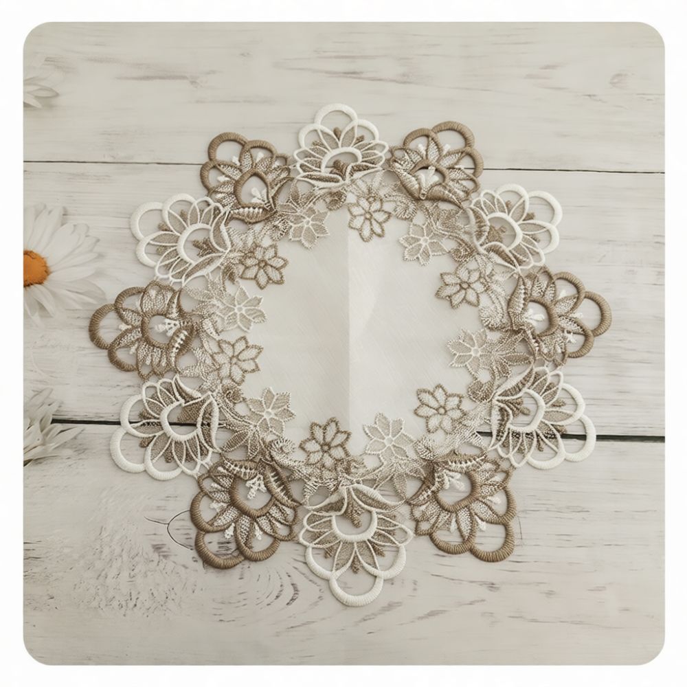 Napperon en dentelle soluble d - Table Runner avis et prix