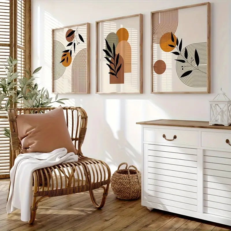 Lot de 3 affiches abstraites g - Abstract Canvas Set avis et prix